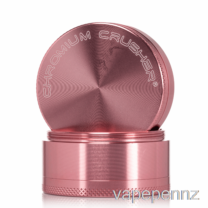 Chromium Crusher 2.2inch 4-Piece Grinder Pink VAPE NZ